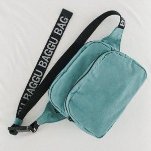 NWT Baggu Fanny Pack - Teal w/ OG Strap